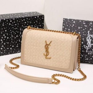 YSL Sunset Medium Beige & Nude with Gold
