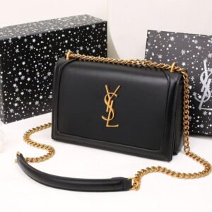 YSL Sunset Medium Black