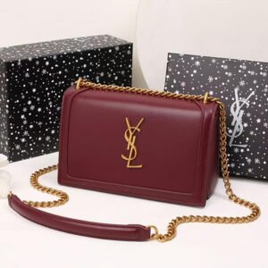YSL Sunset Medium red wine