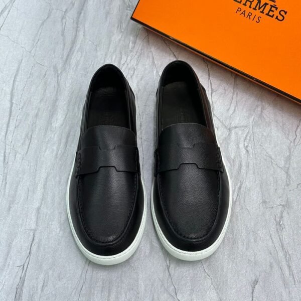 Hermès men's loafers Black - Image 2
