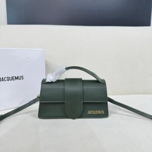 Jacquemus Women's Le Bambino Handbags Dark Green