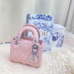 Dior Lady Dior Mini Bag pink