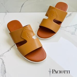 PACIOITTI® Men’s Sandal - Tan with Tan Straps