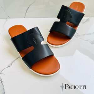 PACIOITTI® Men’s Sandal - Black with Black Straps