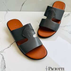 PACIOITTI® Men’s Sandal - Grey with Grey Straps