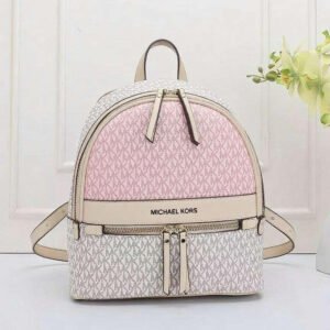 MICHAEL KORS® Signature Backpack - Pink & white