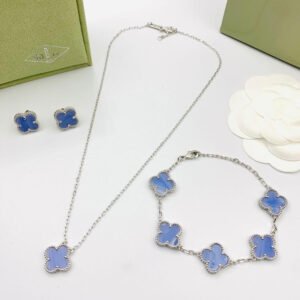 VCA Sets - pastel blue & silver