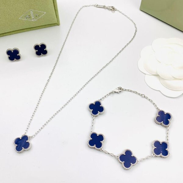 VCA Sets - Silver-Trimmed Blue
