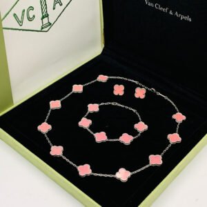 VCA Sets - pastel pink & Silver