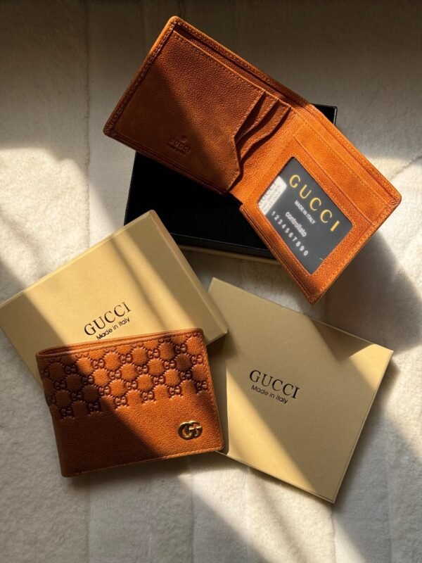 GUCCI
ᴍᴇɴ LEATHER  ᴡᴀʟʟᴇᴛꜱ
𝚆𝚒𝚝𝚑 𝚋𝚘𝚡 𝚗 𝚋𝚊𝚐 - Image 4