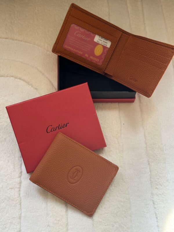 CARTIER
ᴍᴇɴ LEATHER  ᴡᴀʟʟᴇᴛꜱ
𝚆𝚒𝚝𝚑 𝚋𝚘𝚡 𝚗 𝚋𝚊𝚐 - Image 6