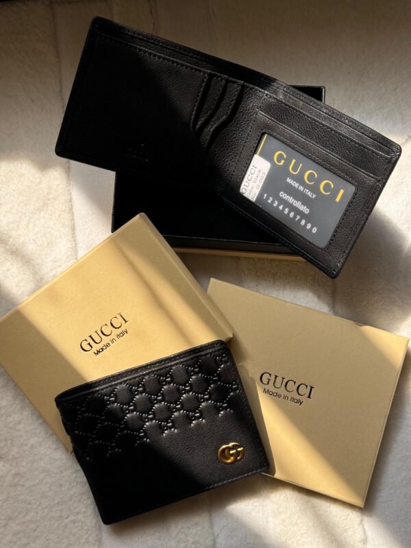 GUCCI
ᴍᴇɴ LEATHER  ᴡᴀʟʟᴇᴛꜱ
𝚆𝚒𝚝𝚑 𝚋𝚘𝚡 𝚗 𝚋𝚊𝚐 - Image 2
