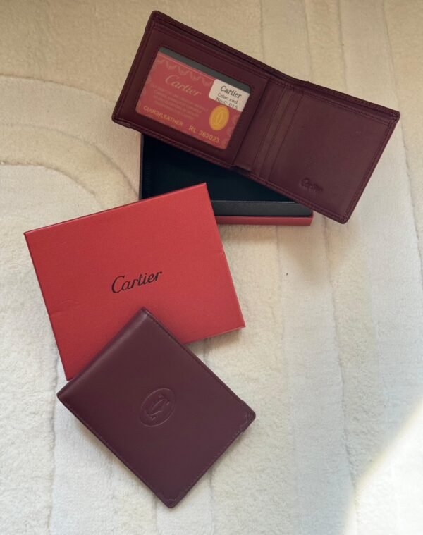 CARTIER
ᴍᴇɴ LEATHER  ᴡᴀʟʟᴇᴛꜱ
𝚆𝚒𝚝𝚑 𝚋𝚘𝚡 𝚗 𝚋𝚊𝚐 - Image 4