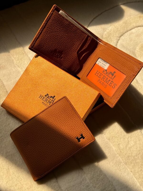 HERMES PARIS
ᴍᴇɴ LEATHER  ᴡᴀʟʟᴇᴛꜱ
𝚆𝚒𝚝𝚑 𝚋𝚘𝚡 𝚗 𝚋𝚊𝚐 - Image 2