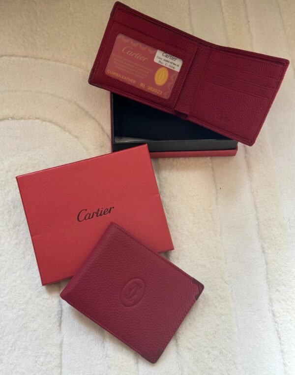 CARTIER
ᴍᴇɴ LEATHER  ᴡᴀʟʟᴇᴛꜱ
𝚆𝚒𝚝𝚑 𝚋𝚘𝚡 𝚗 𝚋𝚊𝚐 - Image 7